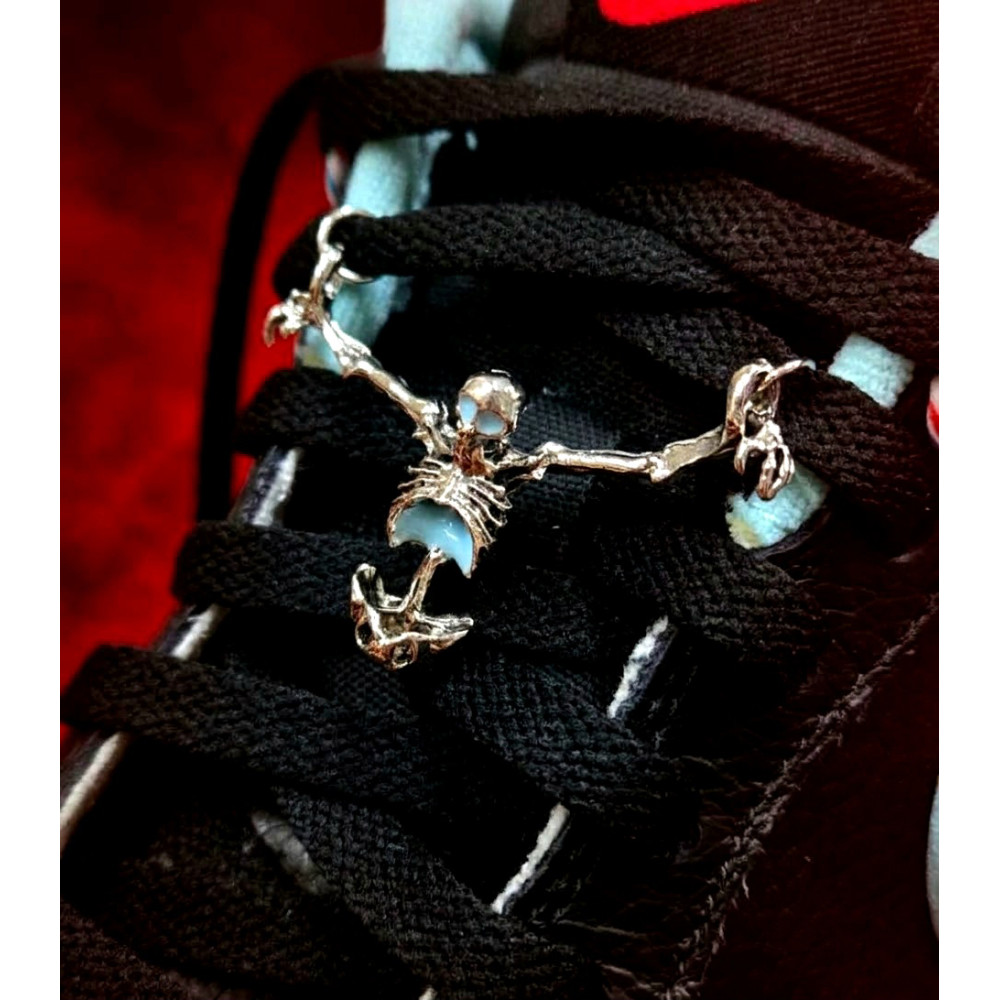 Skull Dubrae - Glow in the Dark - For Halloween Themed shoes -